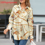 Celmia White Shirt 2021 Autumn Tunics Women Fashion Long Sleeve Blouse Lapel Casual Solid Button Asymmetrical Tops Party Blusas