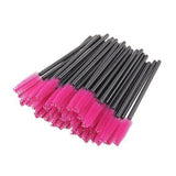 12pcs Eyelash Mascara Brushes Wands Applicator Eyebrow Brush Makeup Tool Kit Mini Nylon Brushes