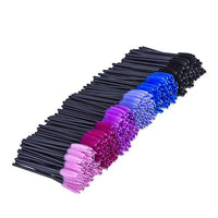 12pcs Eyelash Mascara Brushes Wands Applicator Eyebrow Brush Makeup Tool Kit Mini Nylon Brushes