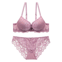 Women Girls Ladies Strappy Soft Sexy Lace Bra Set See-through Lingerie Lingerie Underwear Panties