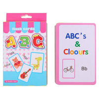 ABC English Alphabet Card 123 Writing Card Kids Literacy Educational Toys